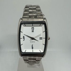 White Square Watch